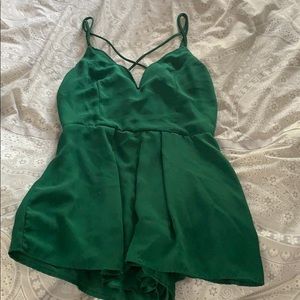 Green romper